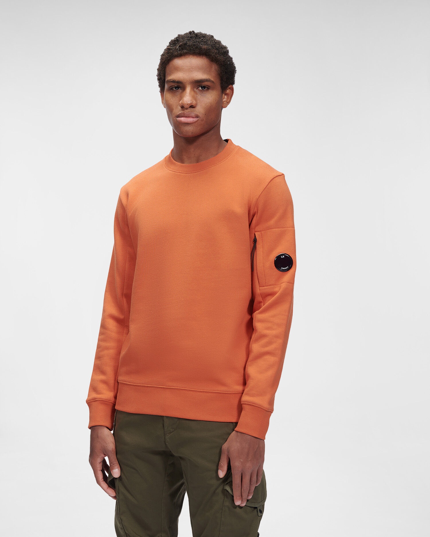 Diagonal Raised Fleece Sweatshirt - 2