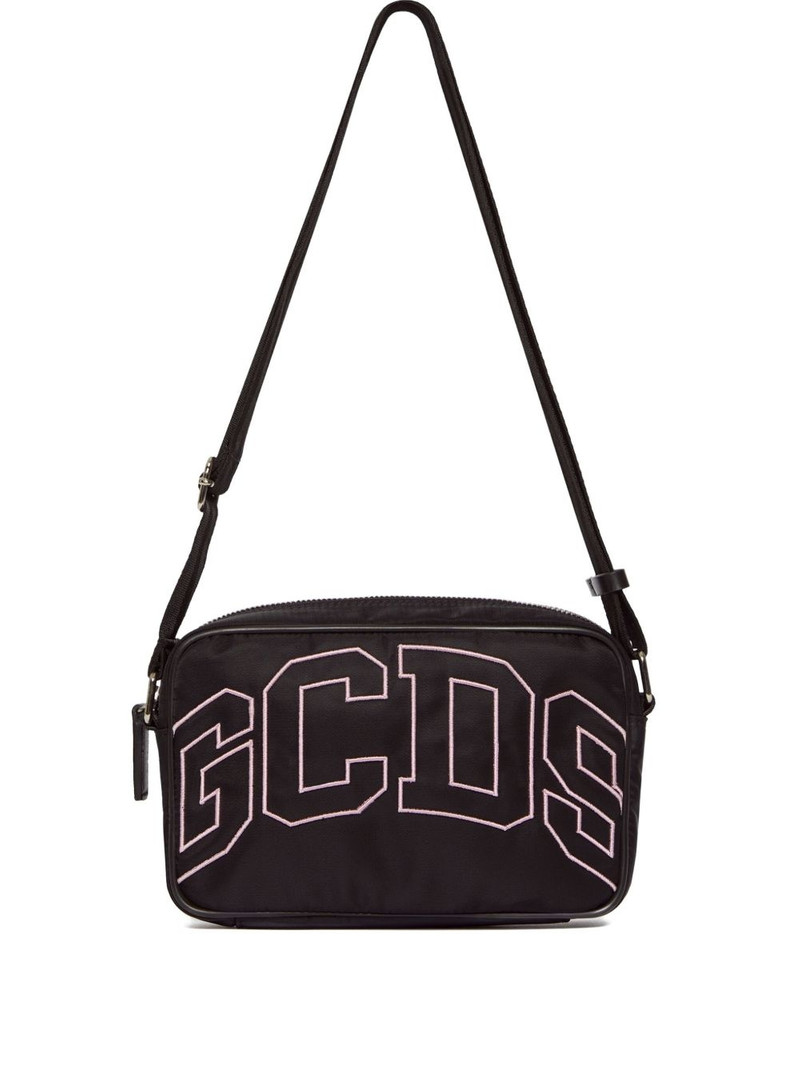 logo-embroidered belt bag 1
