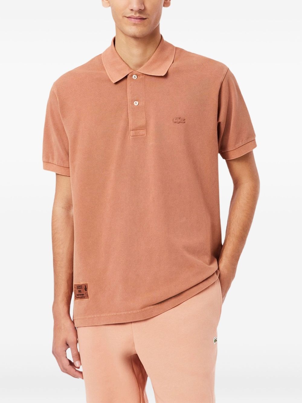 logo-embroidered polo shirt - 2