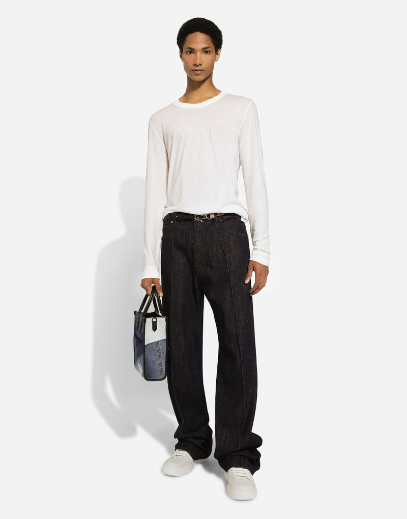 Dolce & Gabbana Cowhide and rope belt outlook