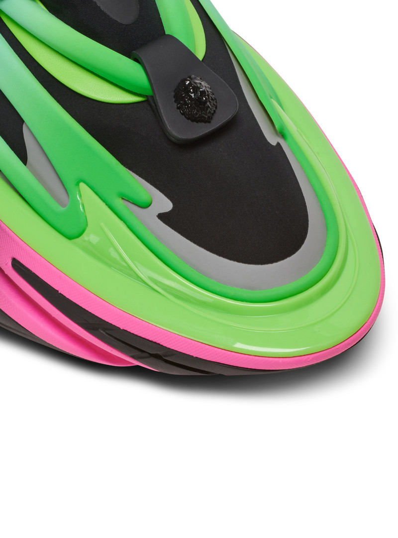 Unicorn trainers in neoprene and leather 6