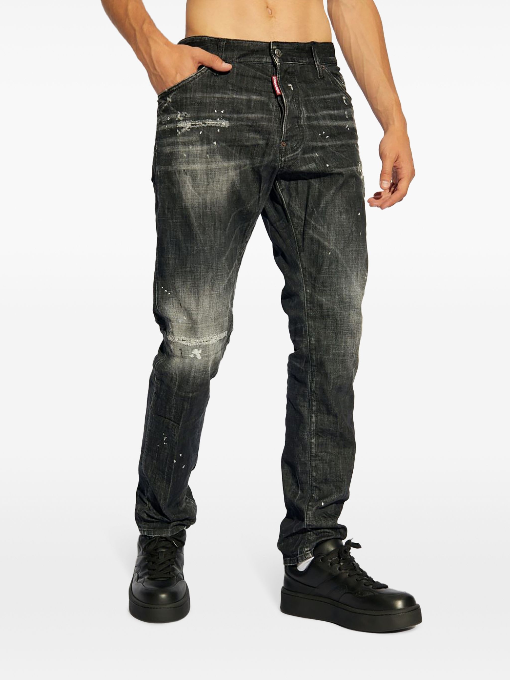 distressed jeans - 3