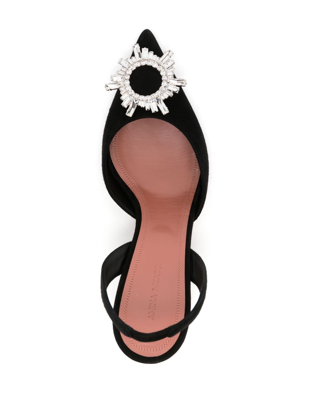 Begum 85mm embellished slingback pumps - 4