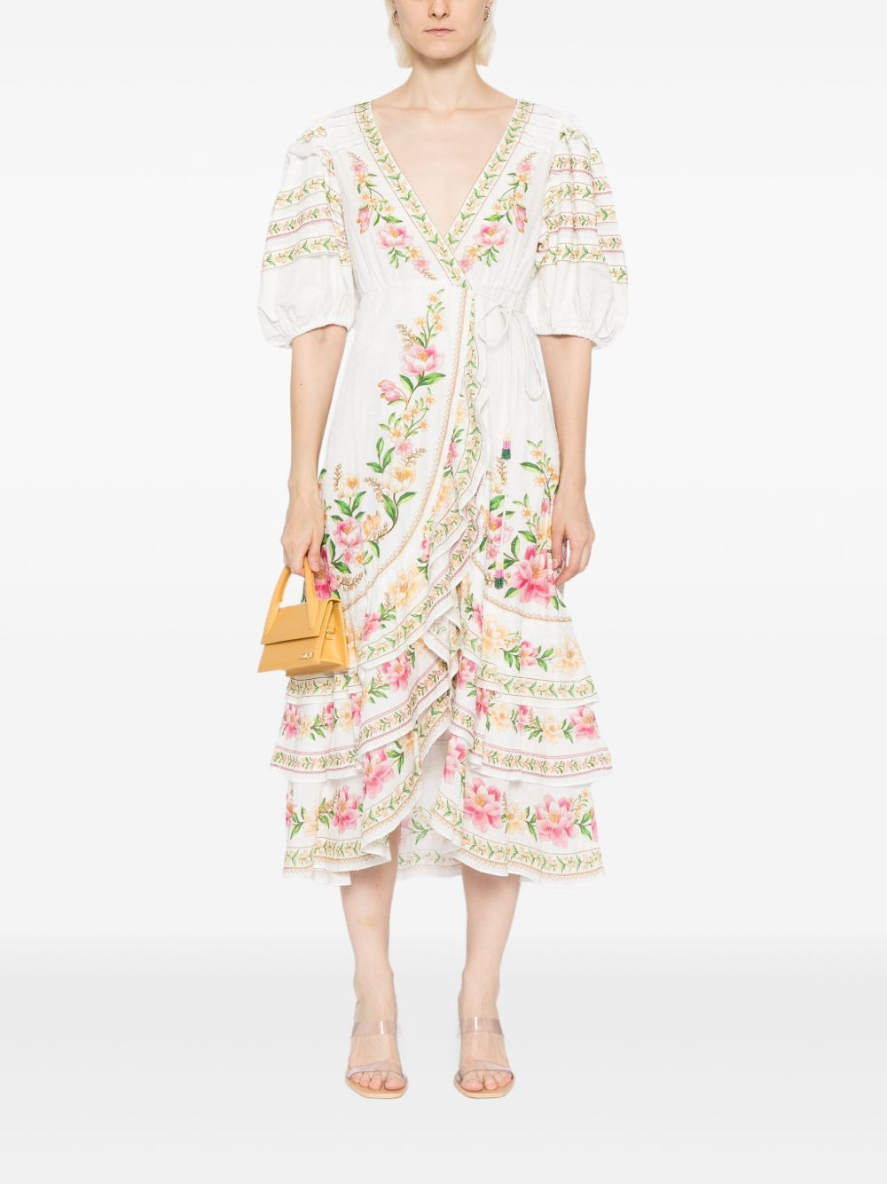 Palm Dream wrap dress - 2
