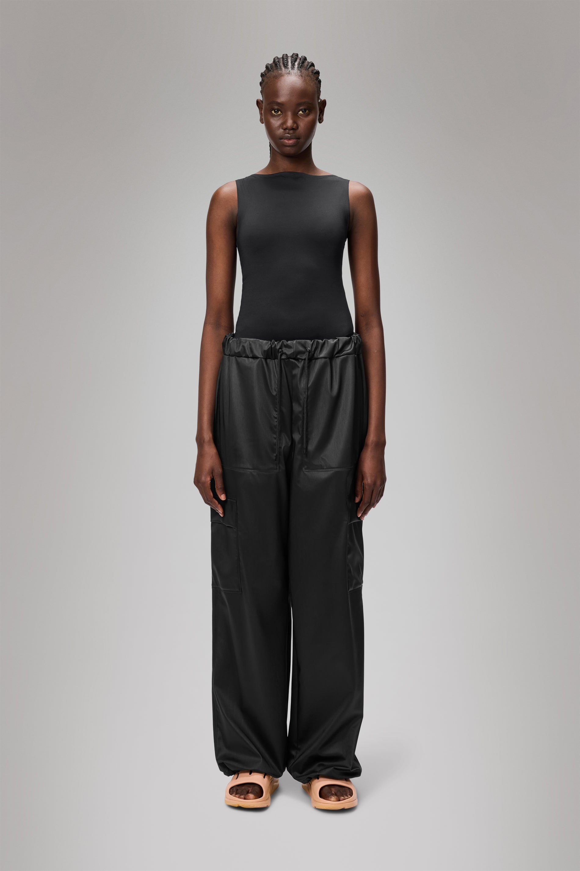 Cargo Rain Pants Wide - 2