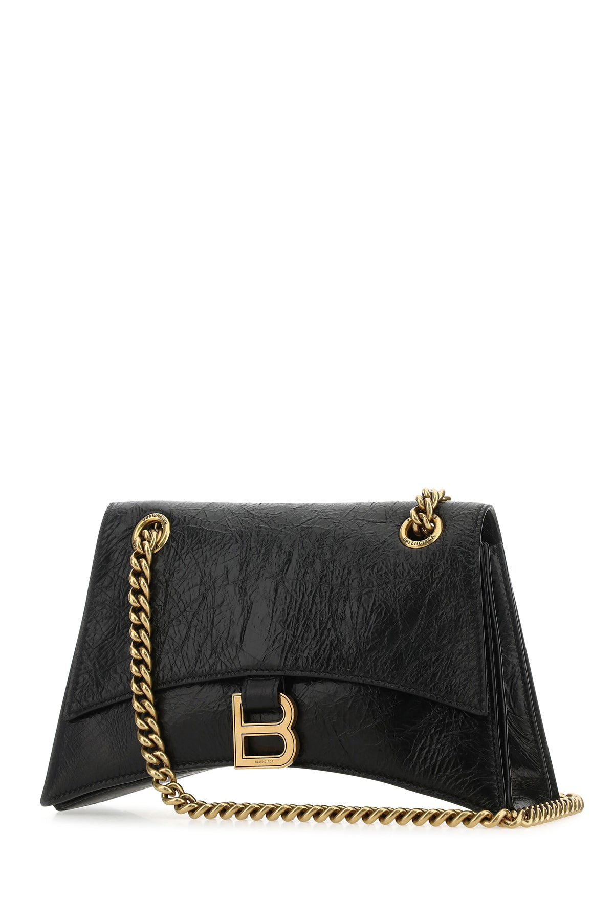 Black leather Crush S shoulder bag - 2