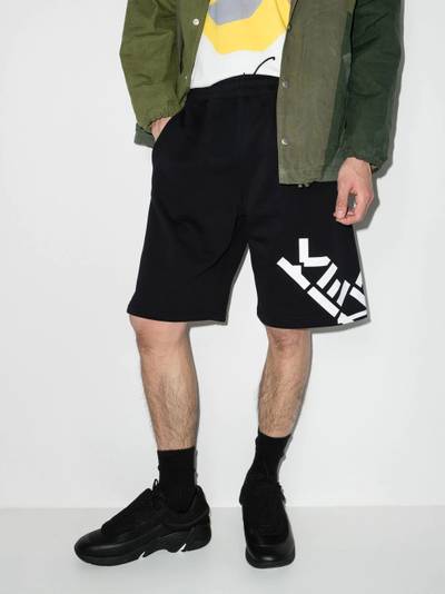 KENZO logo-print track shorts outlook