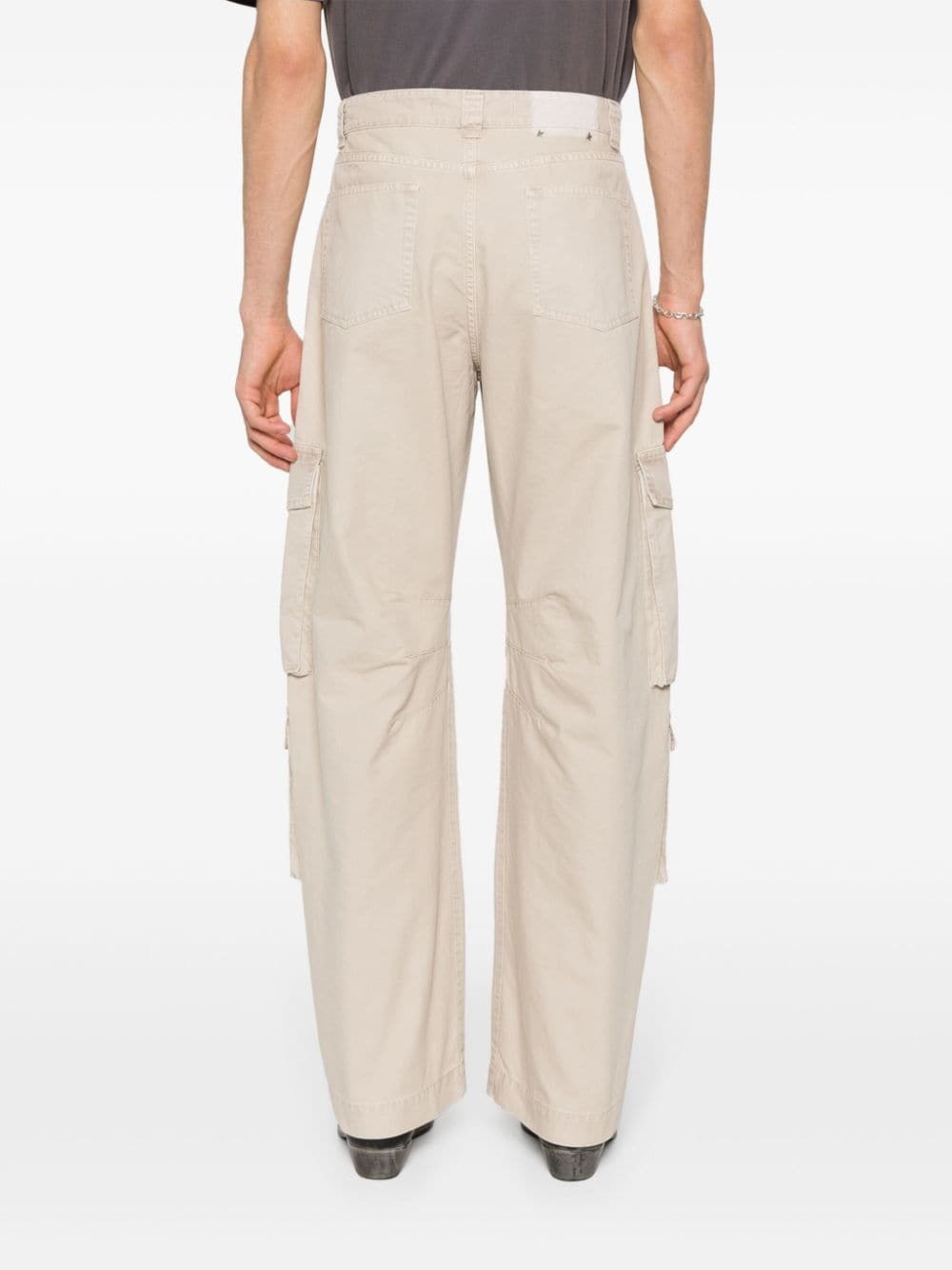 cotton cargo pants - 4