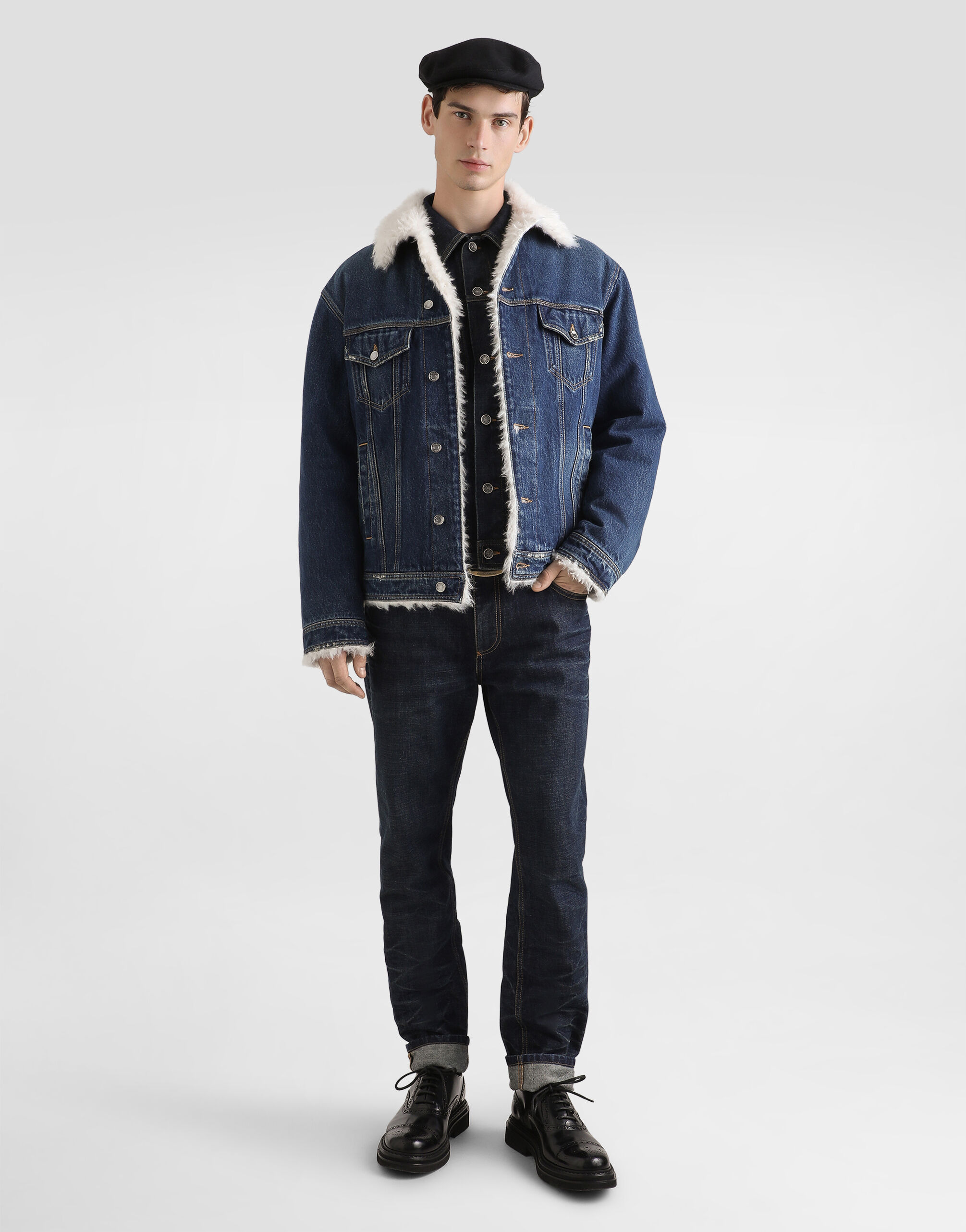 Loose cotton denim jeans - 2