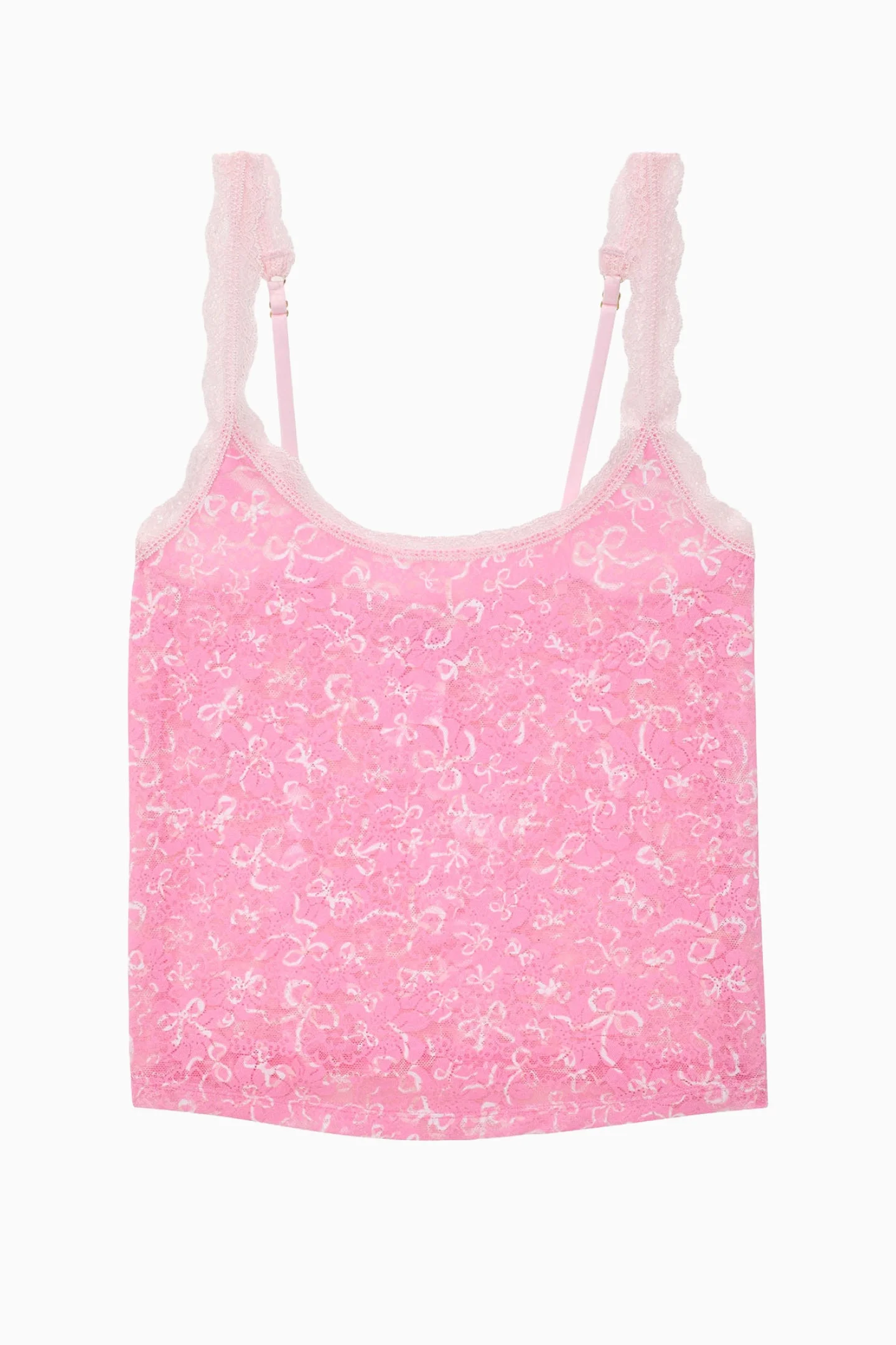 PINK x LoveShackFancy Printed Forever Lace Tank - 1