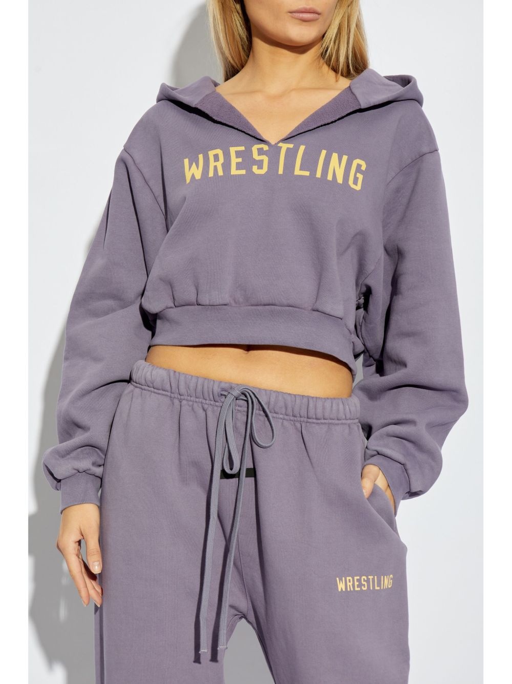 logo-print hoodie - 3