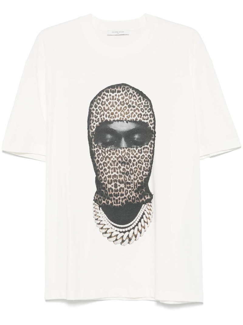 Leopard-mask T-shirt 1