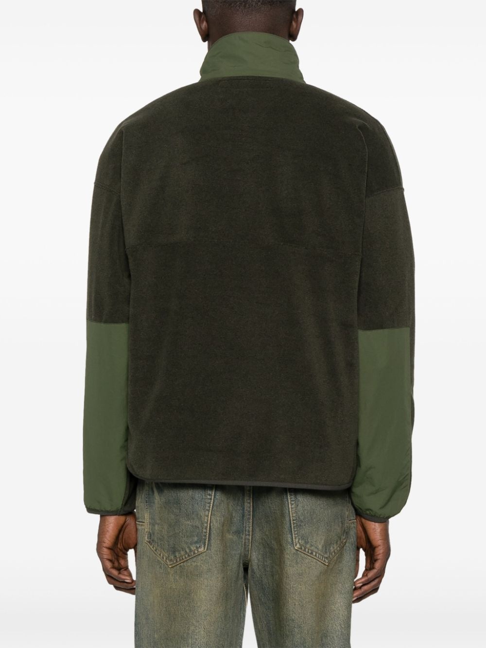 fleece half-zip sweatshirt - 4