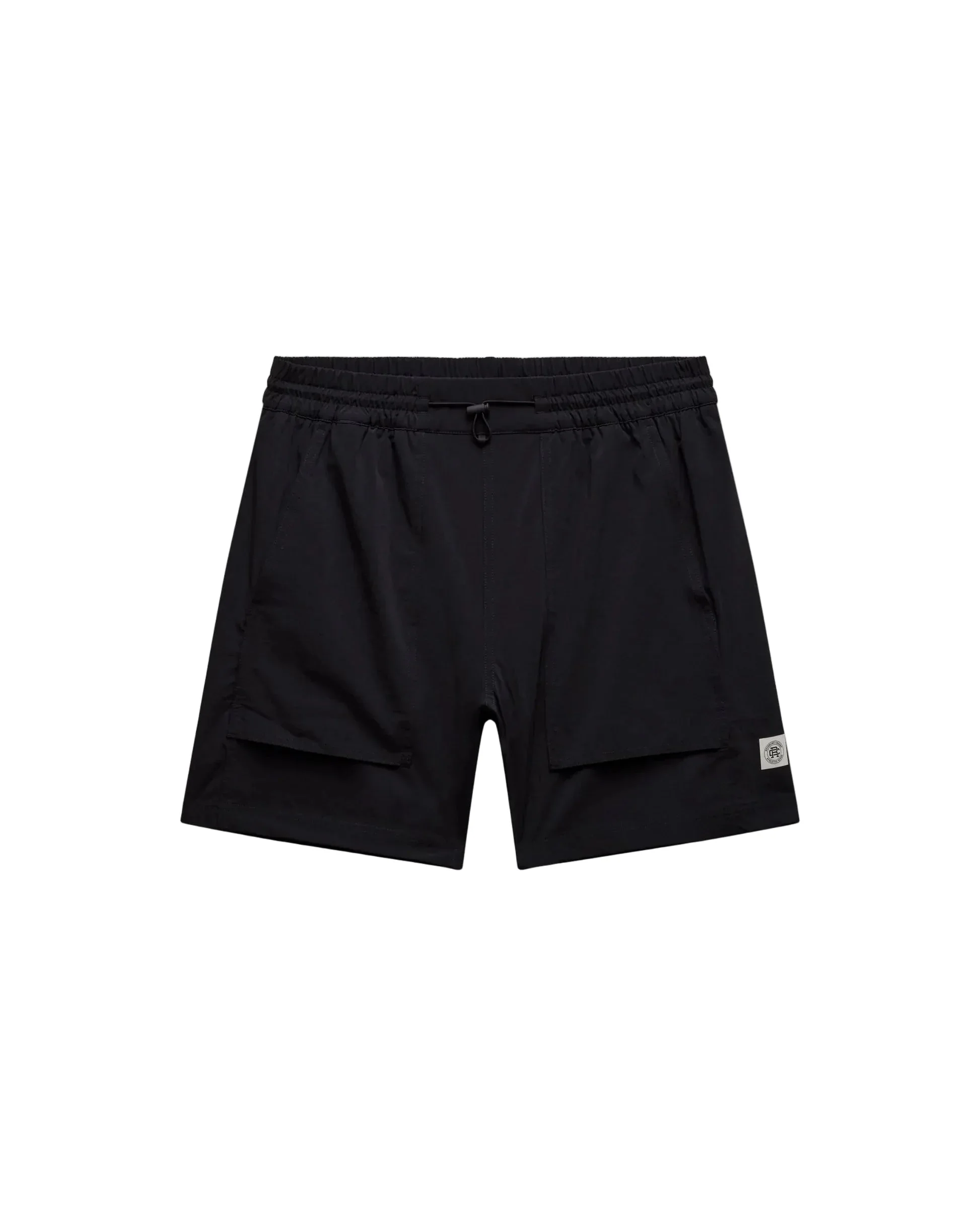 Stretch Nylon Utility Standard Short 6" - Black - 1