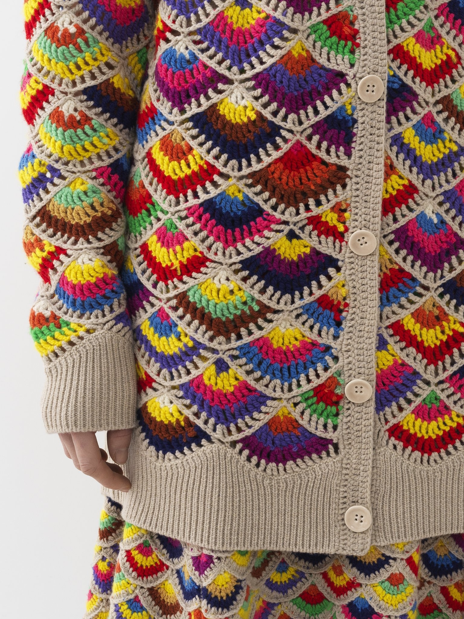 GENEROUS CROCHETED CARDIGAN - 6