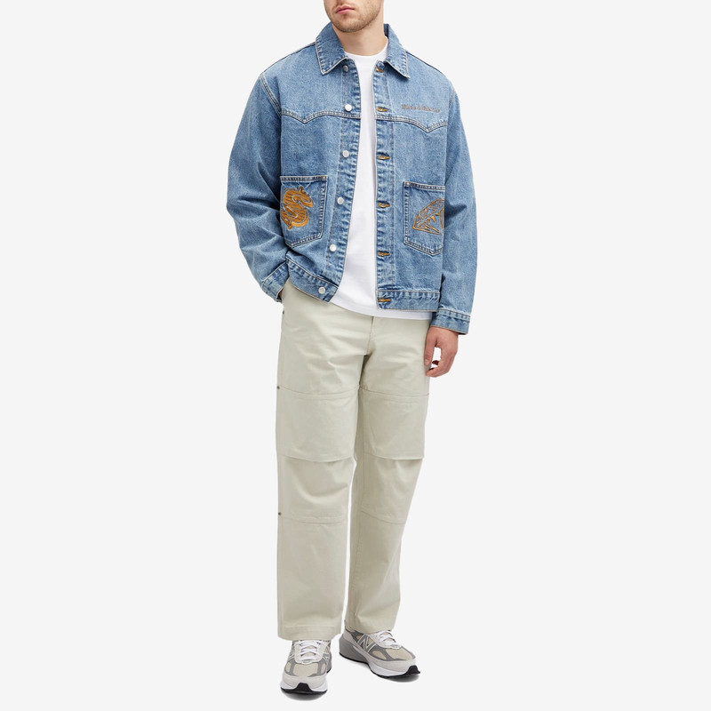 BILLIONAIRE BOYS CLUB Billionaire Boys Club Diamons & Dollars Selvedge Denim Jacke outlook