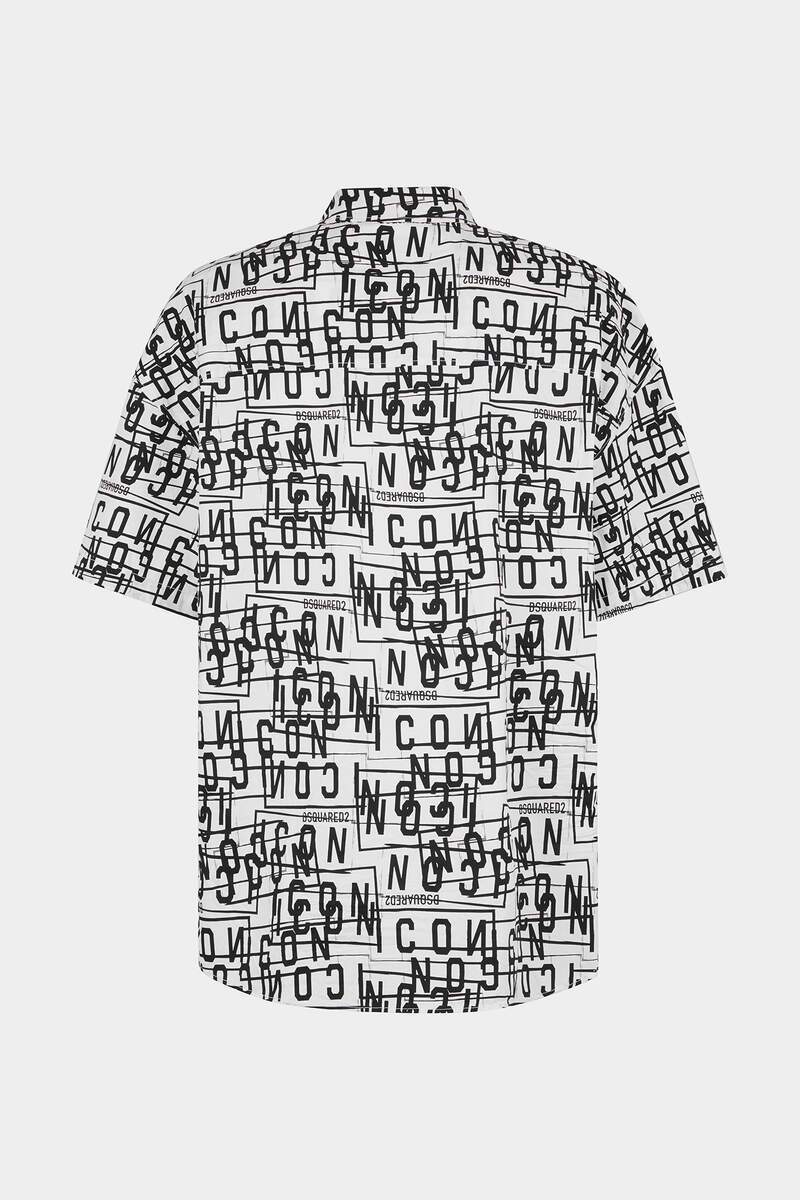 ICON STAMPS OVERSIZE SHORT SLEEVES SHIRT - 2