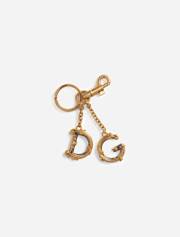 Metal baroque D&G keyring - 1