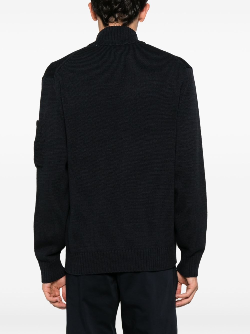 Lens-detail cardigan - 4