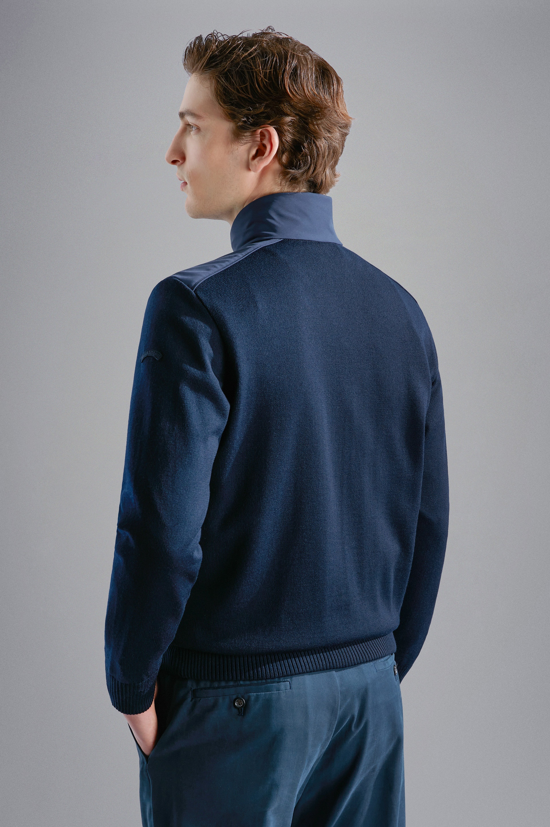 WOOL SWEATER WITH TYPHOON® INSERTS - 3