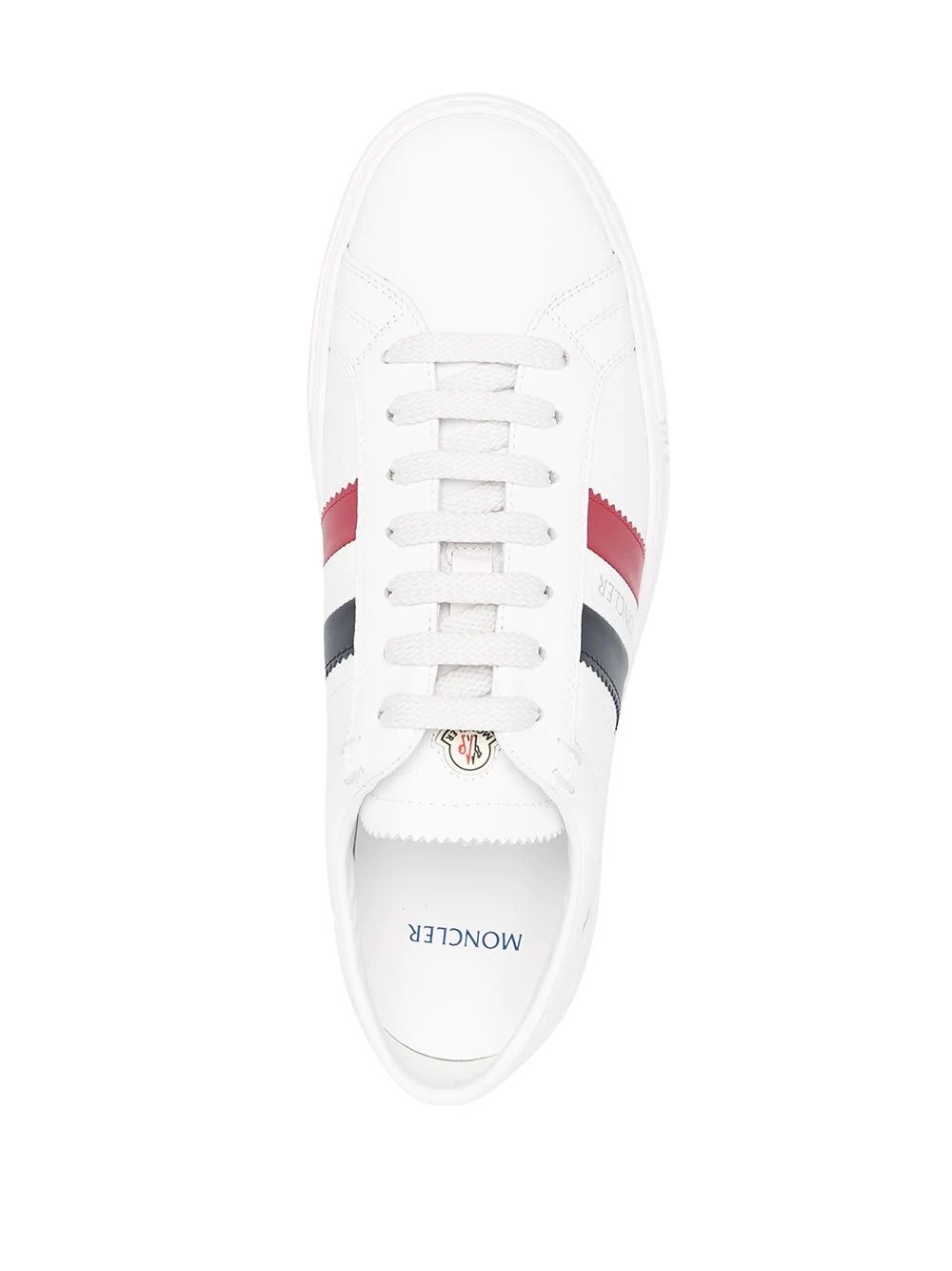 Monaco stripe-detail sneakers - 4