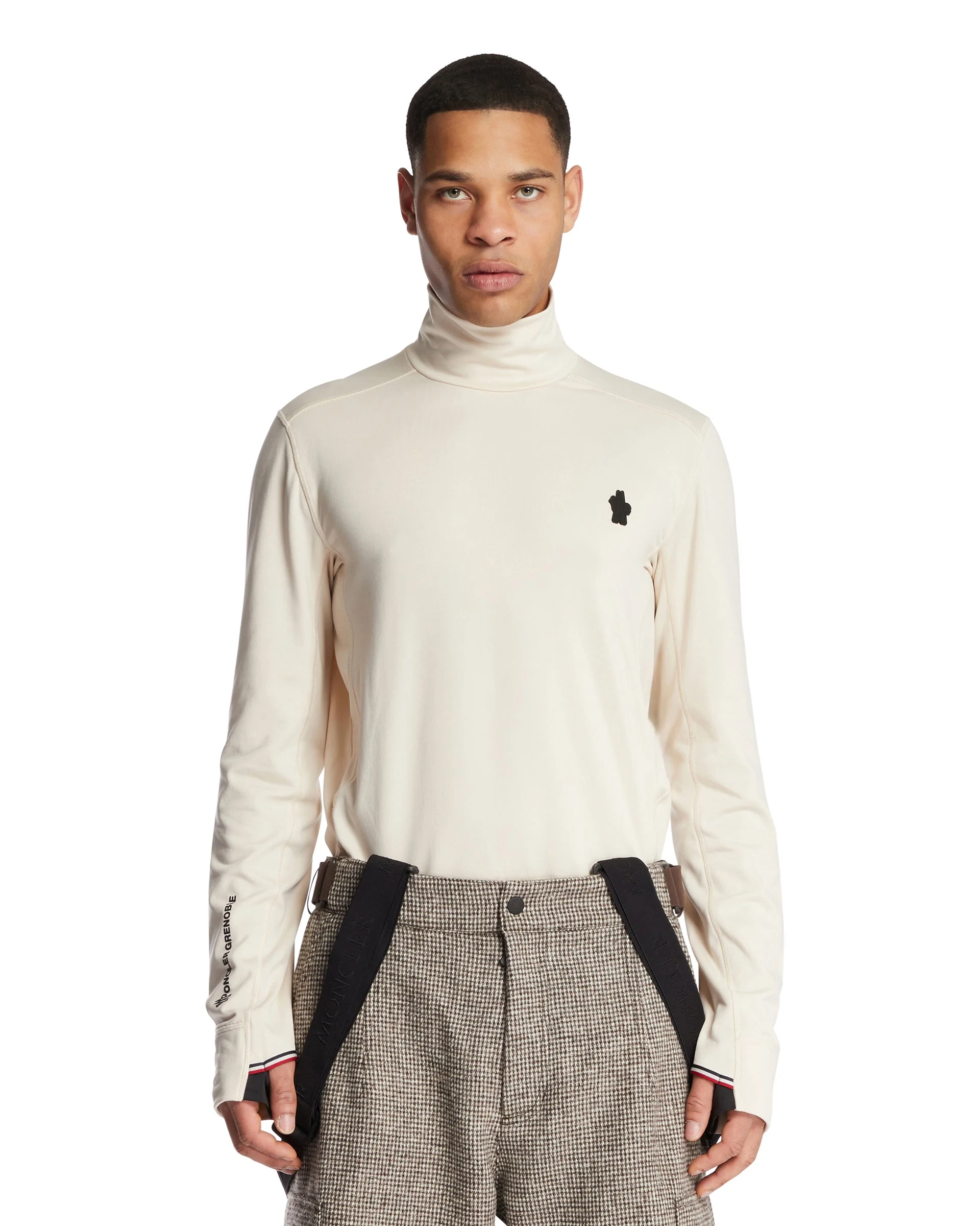 White Polartec Turtleneck - 1