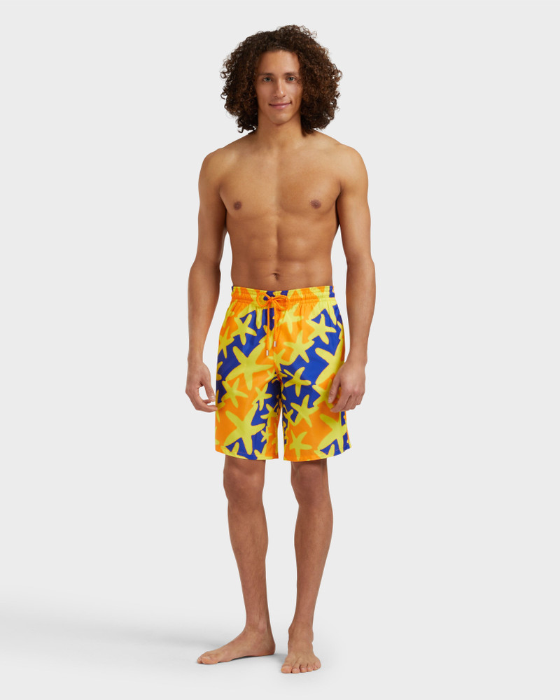 Vilebrequin MEN LONG ULTRA-LIGHT AND PACKABLE SWIM SHORTS STARLIGHT outlook