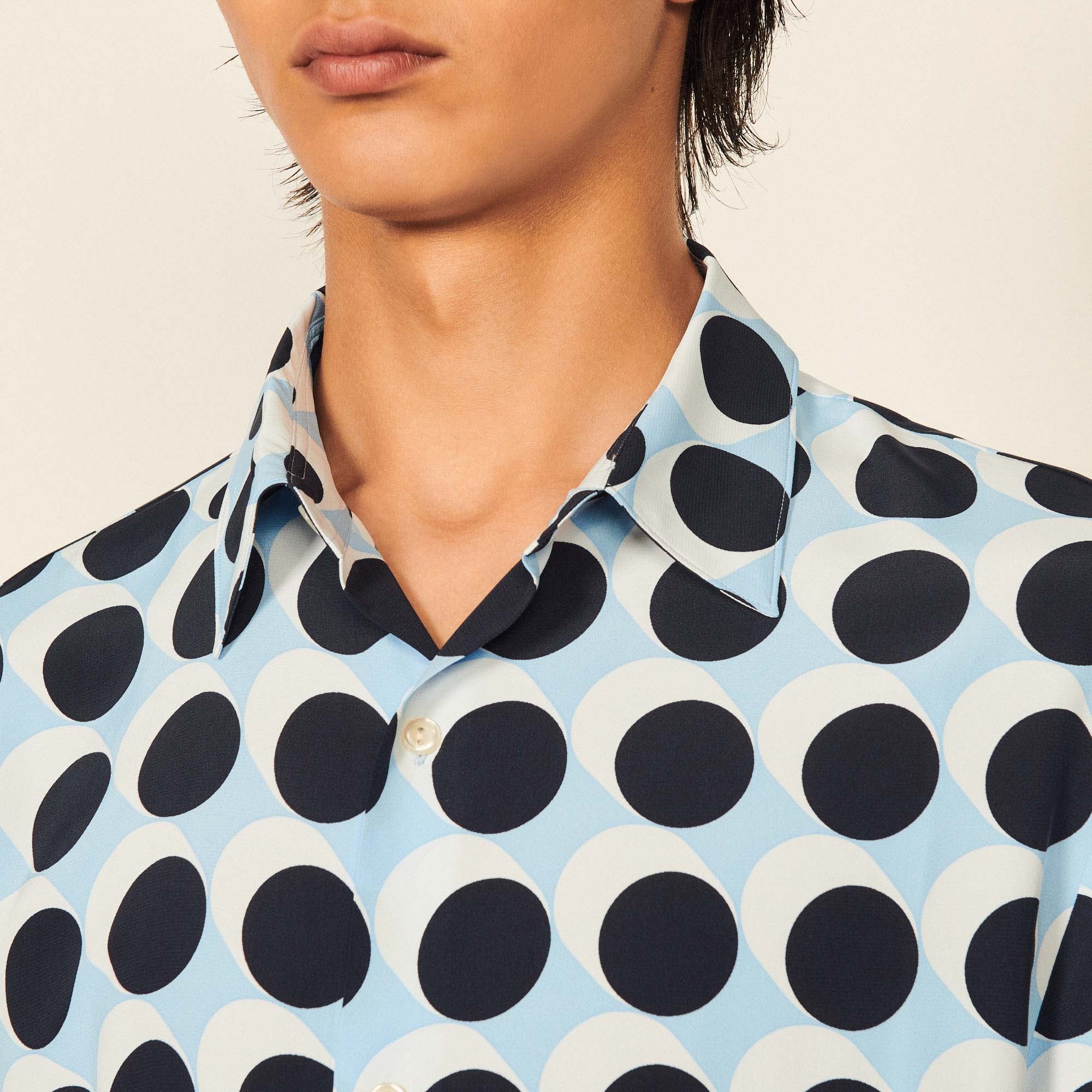 Printed floaty shirt - 5