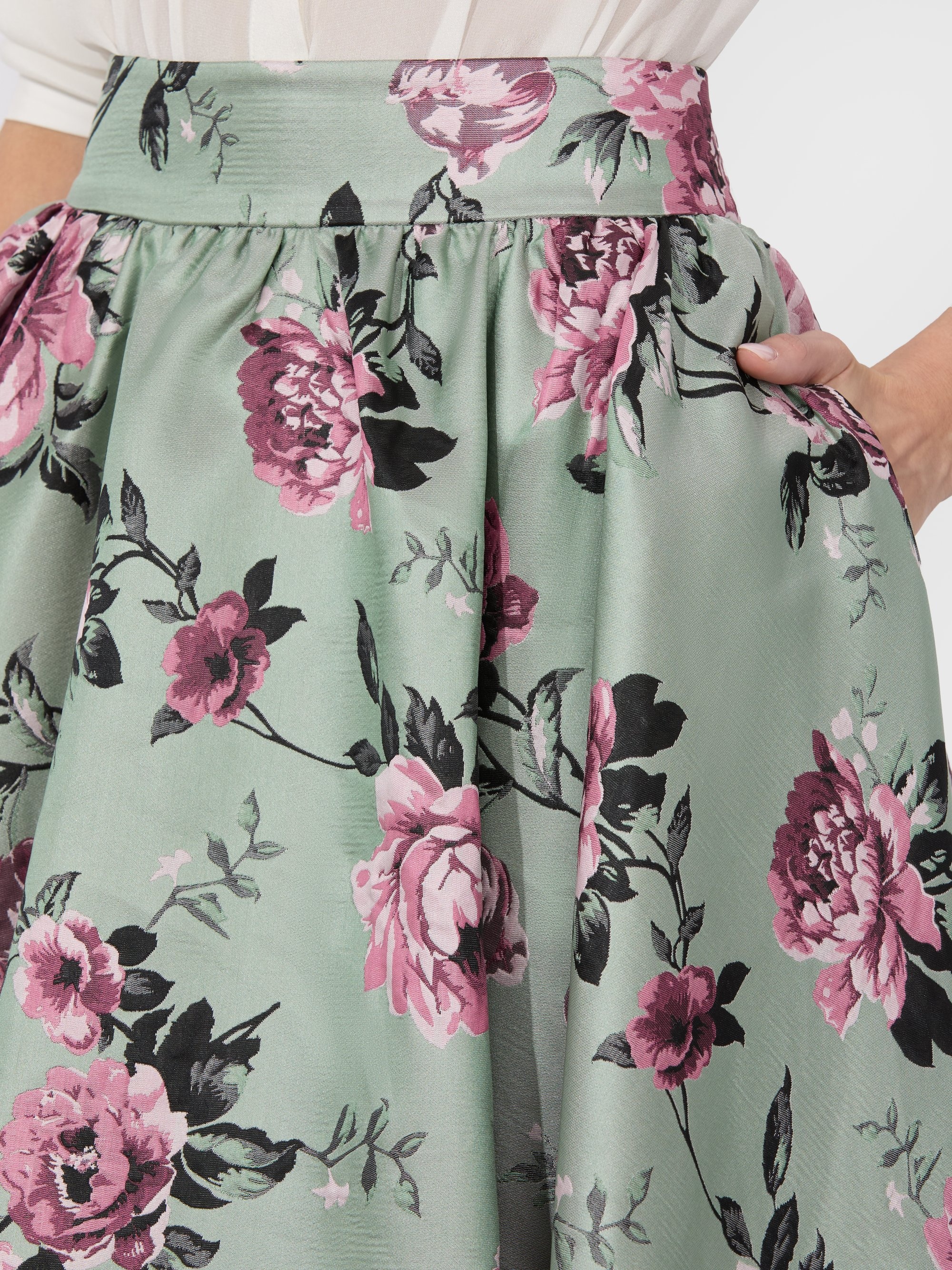NILDA VOLUMINOUS SKIRT - 5