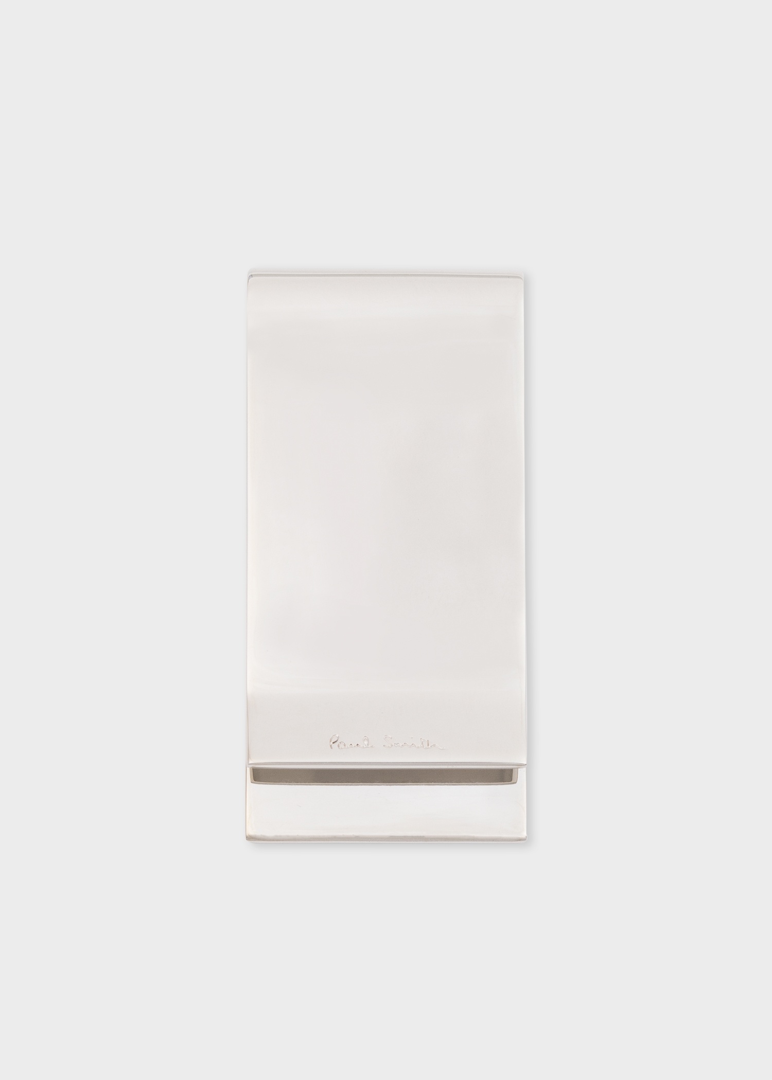 Silver 'Signature Stripe' Money Clip - 2