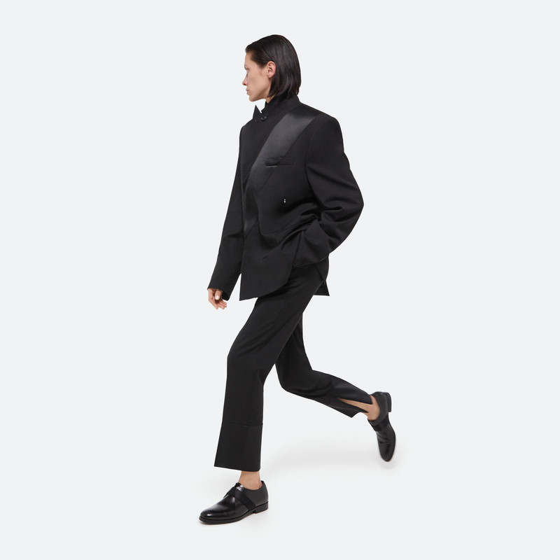 VIRGIN WOOL TUXEDO CAR BLAZER 13