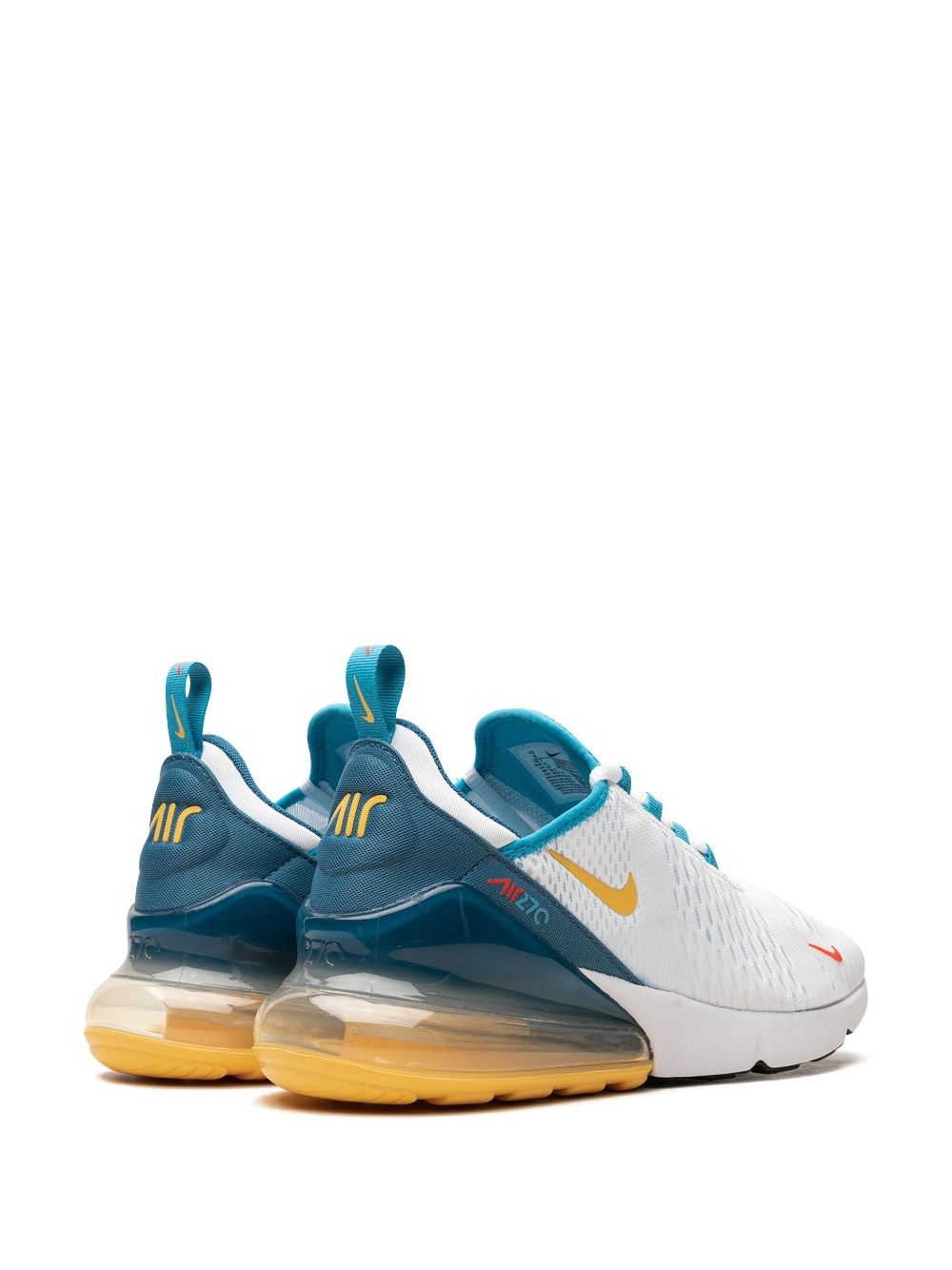 Air Max 270 "White Industrial Blue Citron Pulse" sneakers - 3