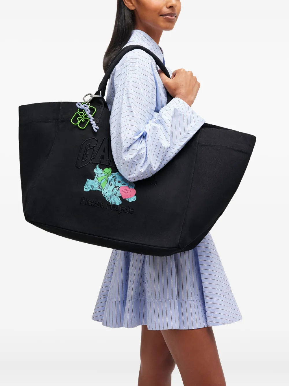 Shopper XXL Pocket Dog Print - 2