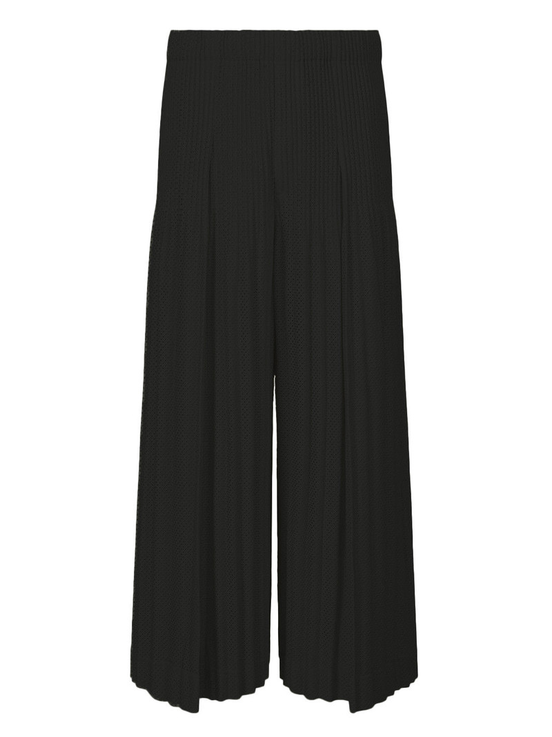 NOVEMBER AW25 WICKERWORK MESH PANTS - BLACK 1
