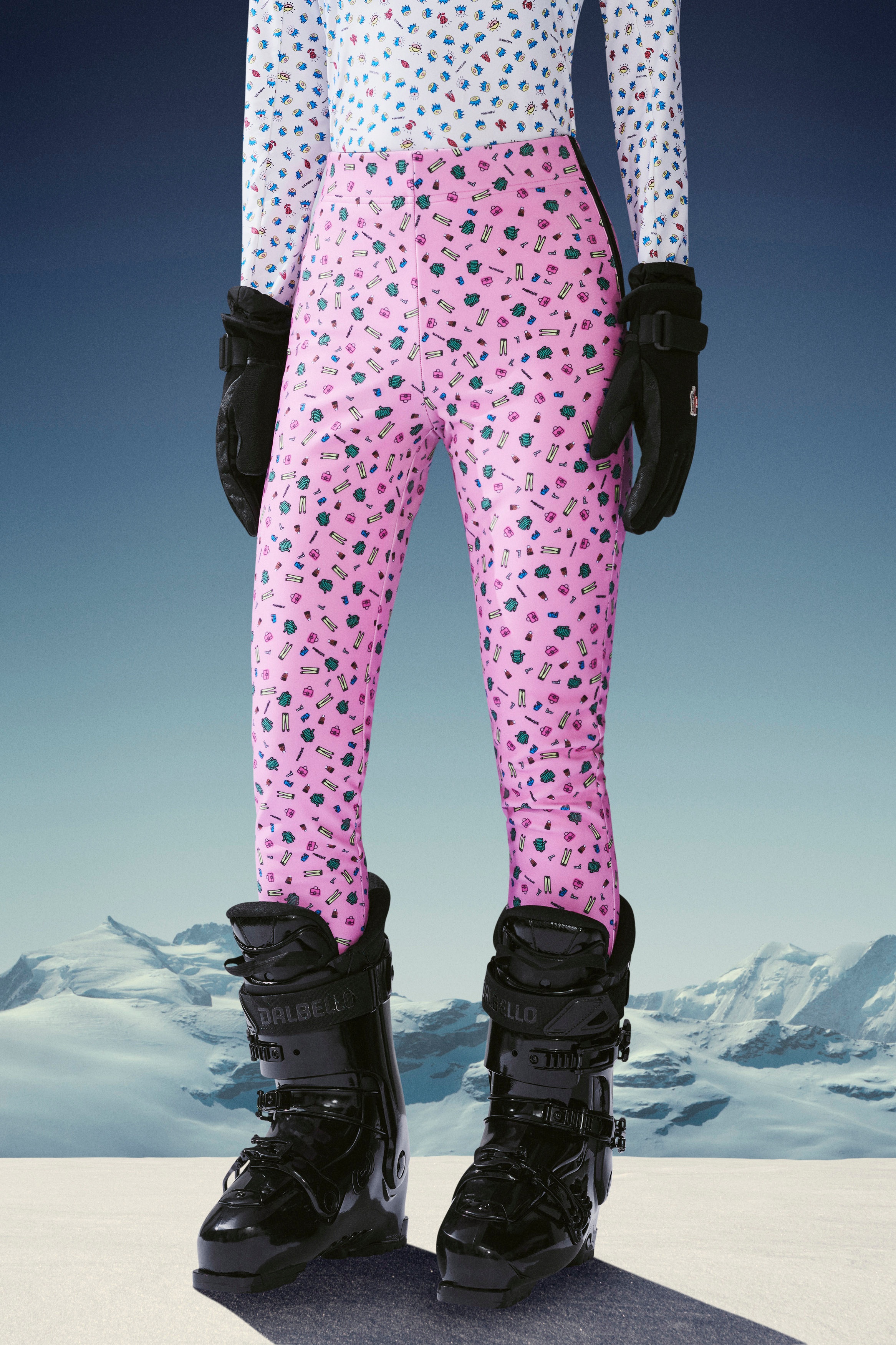 Shiny Fleece Pants - 3