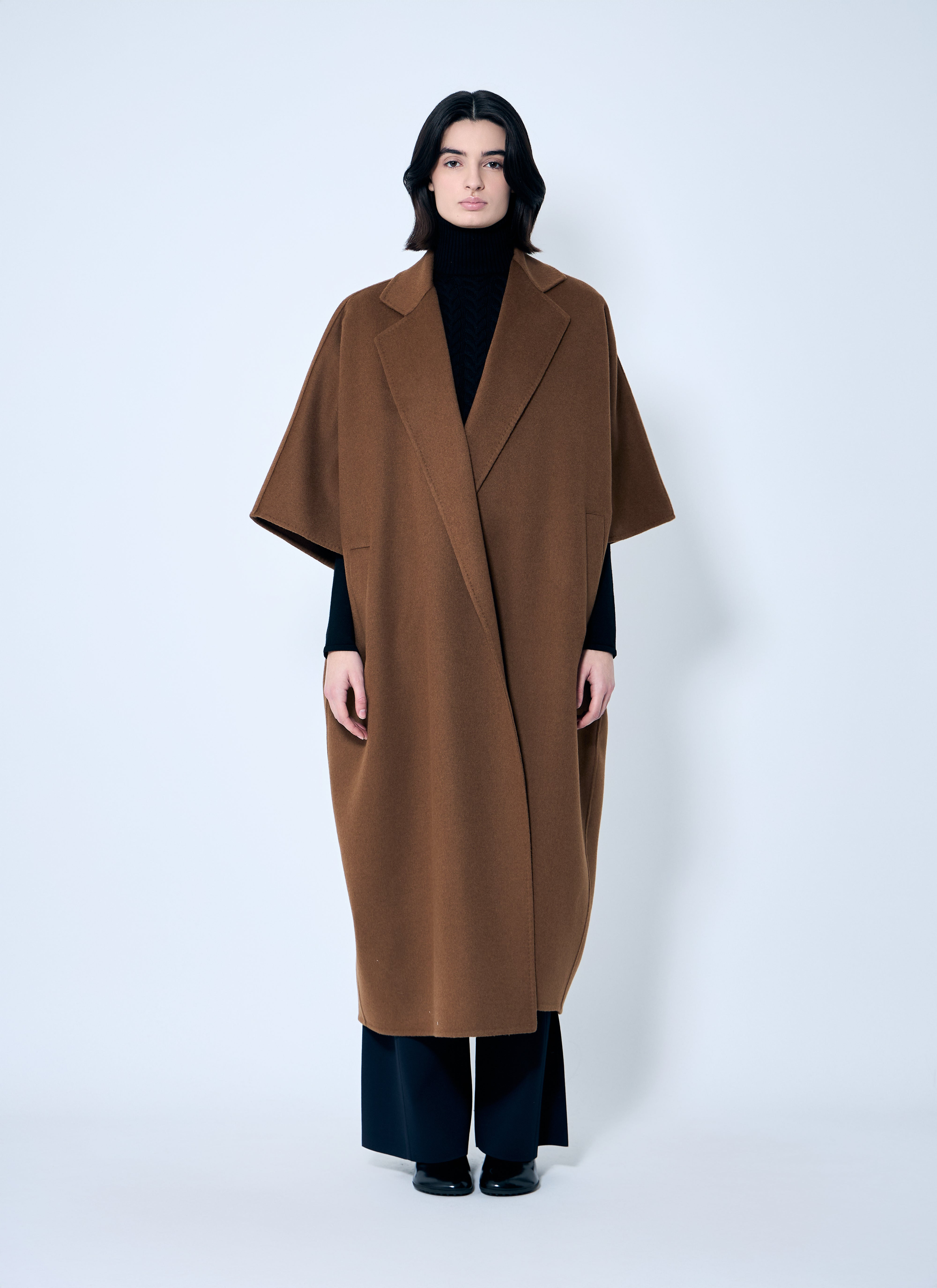 Max Mara Women Draped Cape Coat - 1