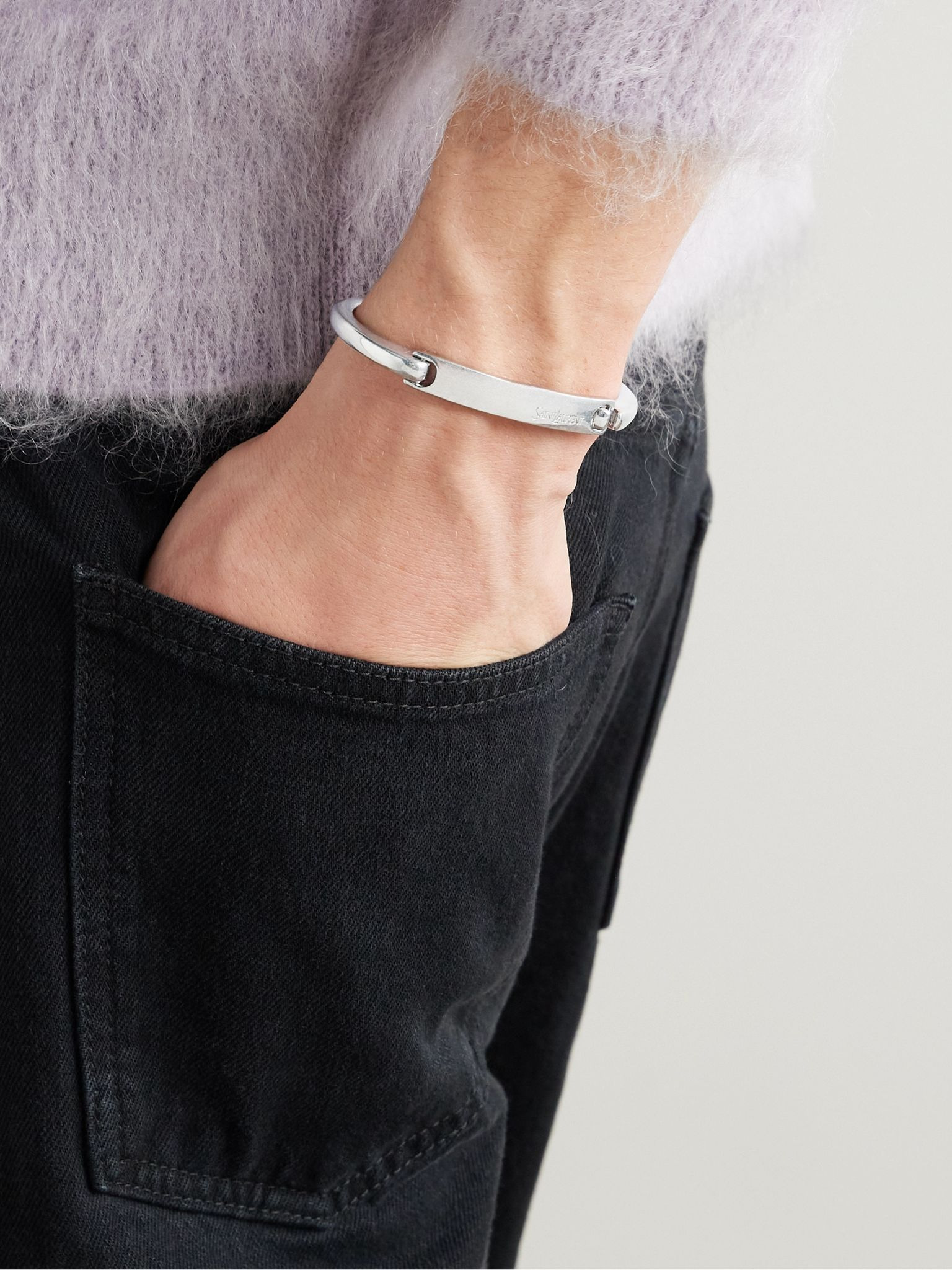 Silver-Tone Bracelet Silver - 2