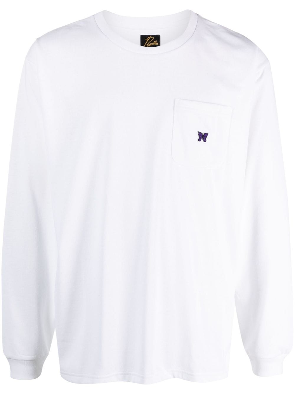 logo-appliquÃ© long-sleeve T-shirt - 1