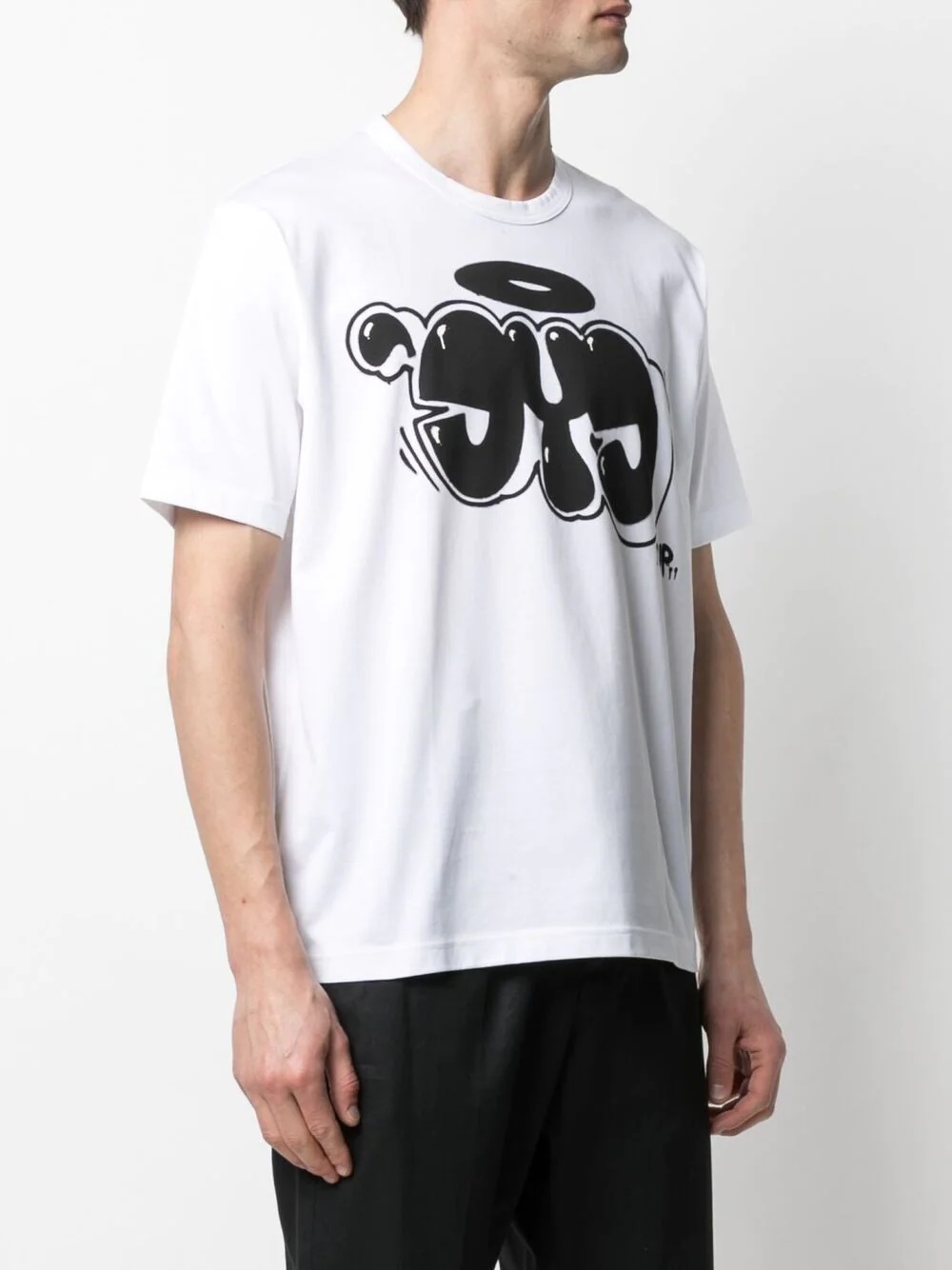 graffiti-print T-shirt - 3
