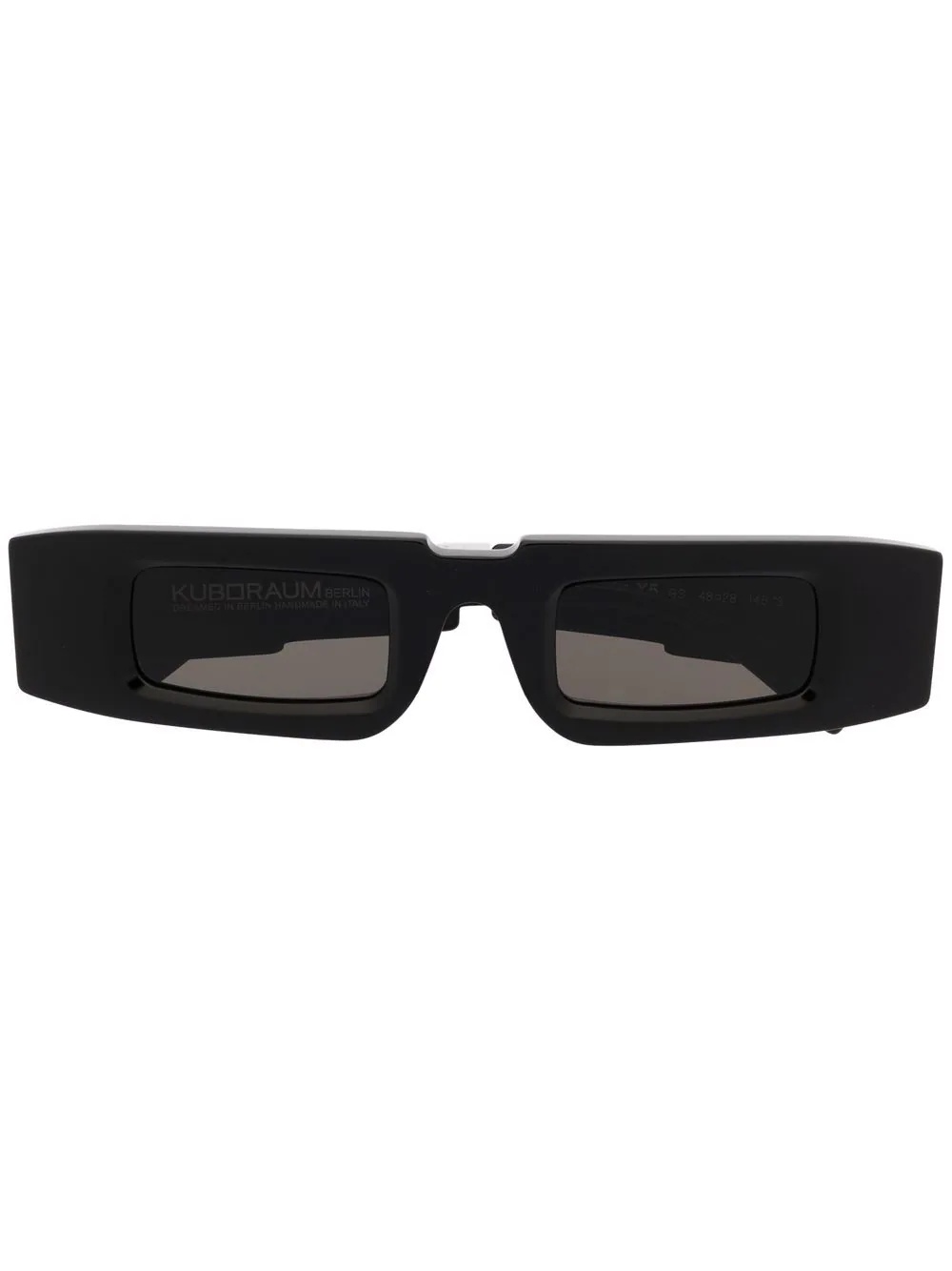 rectangular-frame sunglasses - 1