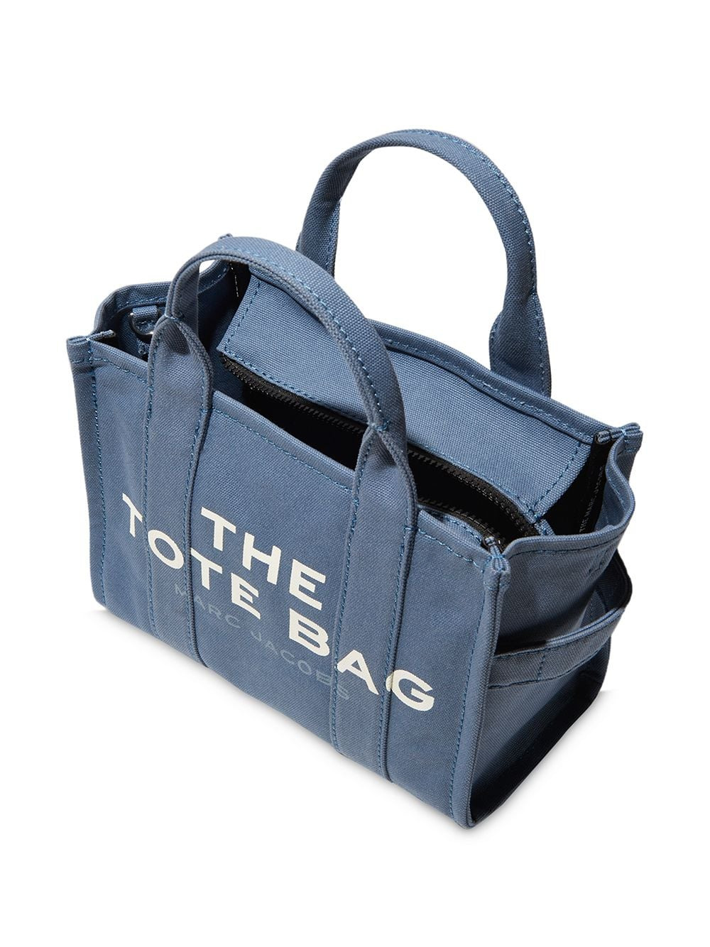 Marc Jacobs Women 'Traveler Handbag' Light Blue Mini Tote Bag With Logo In Fabric Woman - 2
