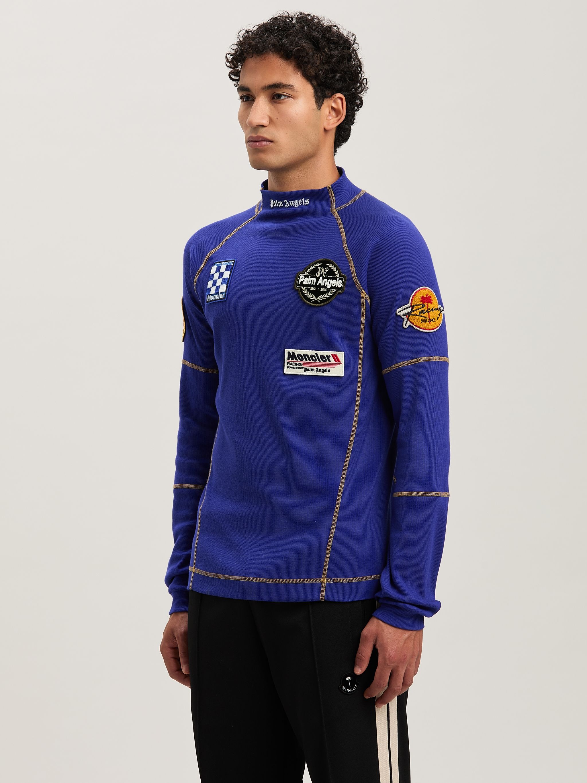 PAxMoncler long sleeves Racing T-shirt - 5