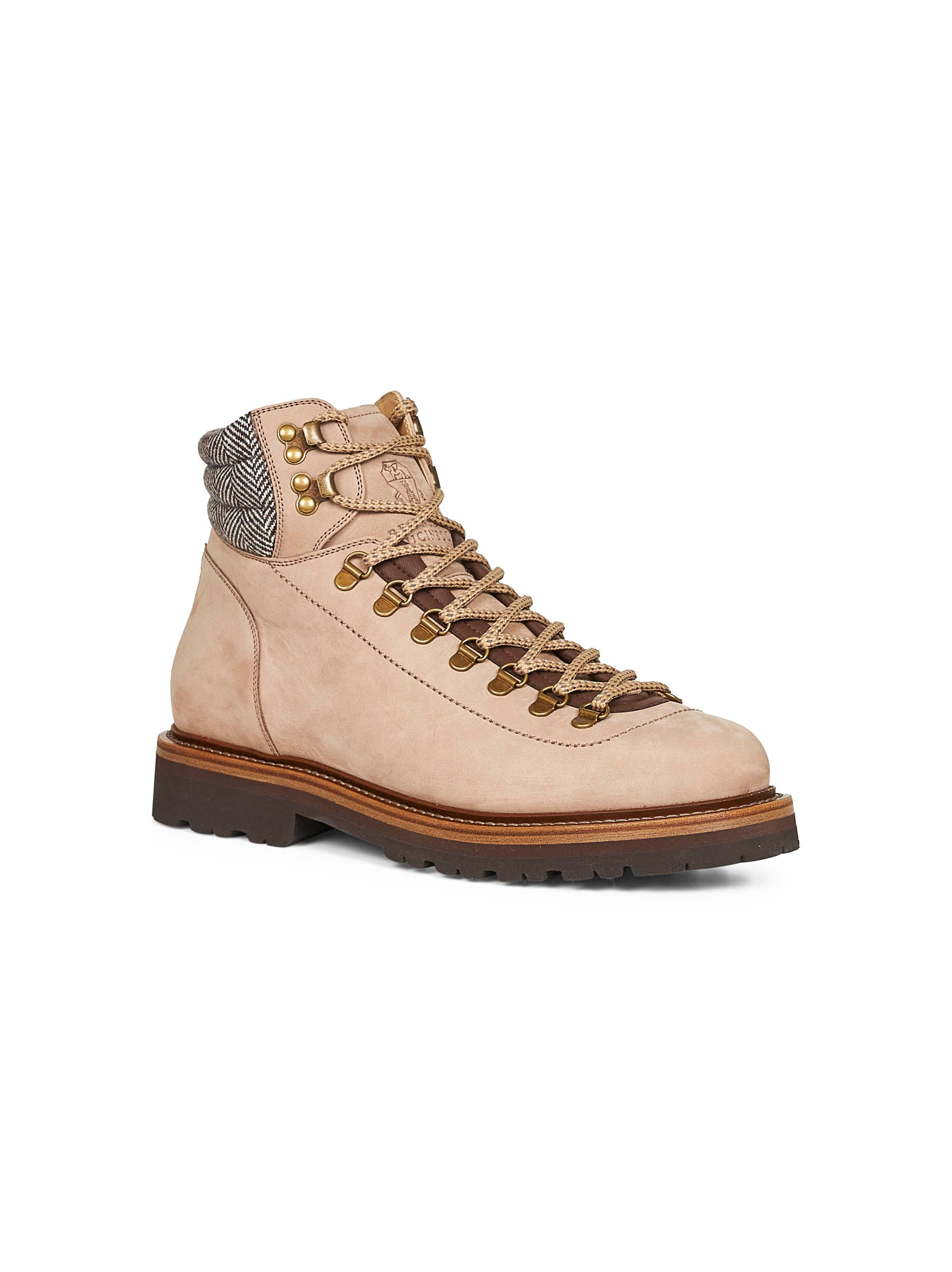 Beige nubuck Mountain Boot ankle boots - 2