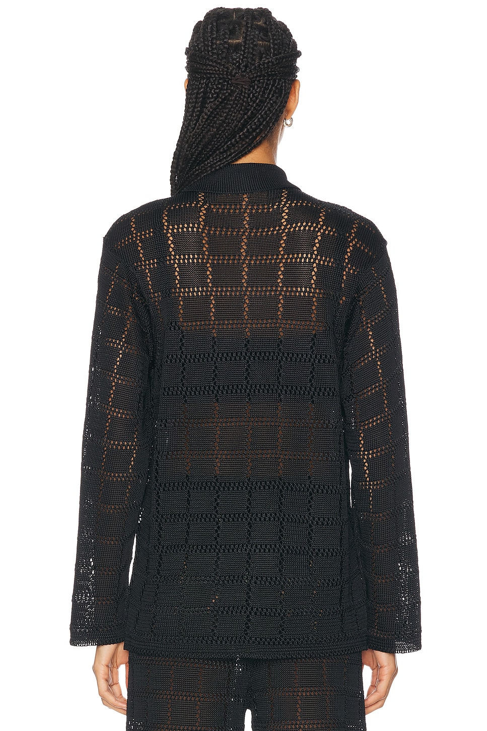 Long Sleeve Patchwork Shirt - 4