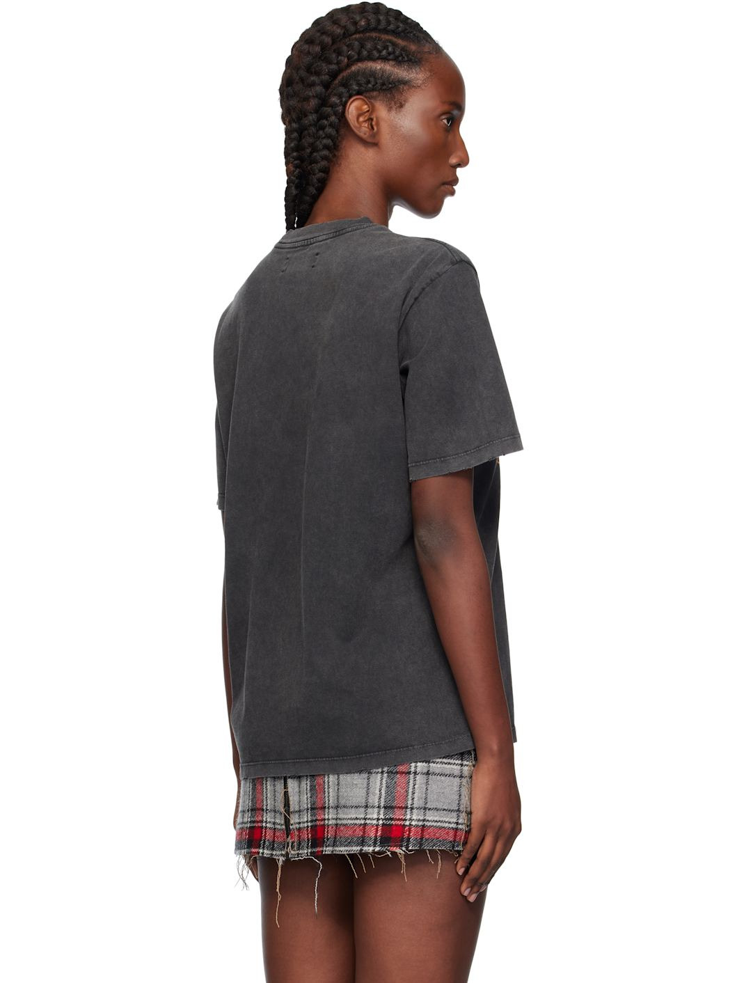 Black 'AMIRI' Groovy T-shirt - 3