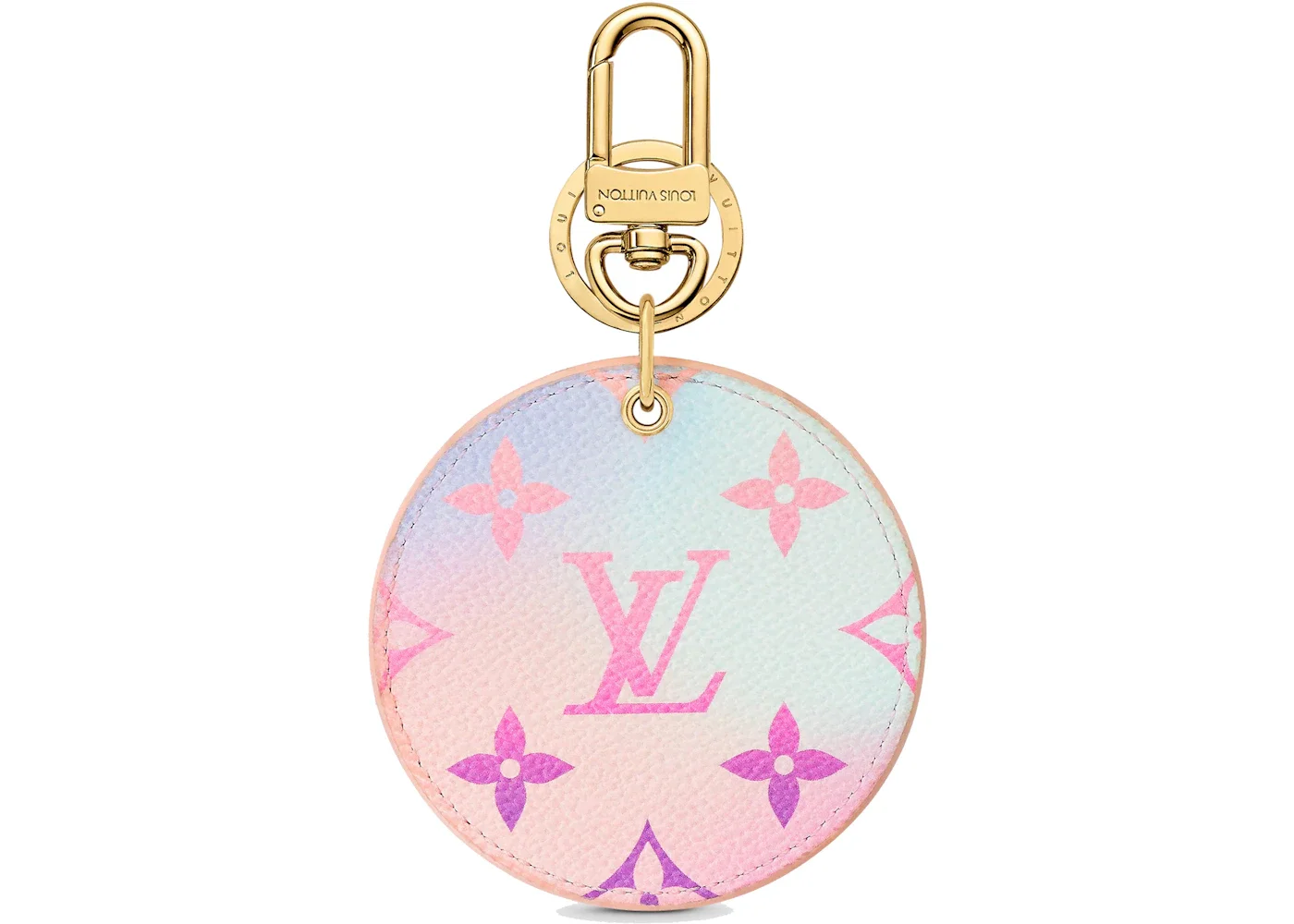 Louis Vuitton Illustre Bag Charm and Key Holder Sunrise Pastel - 1