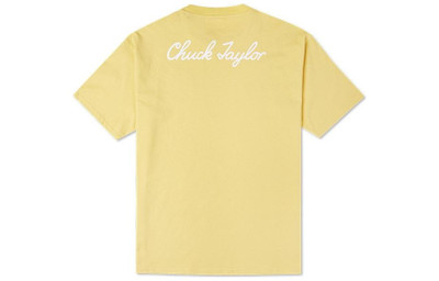 Converse Converse Chuck Taylor Shoe Patch T-Shirt 'Yellow' 10020931-A15 outlook