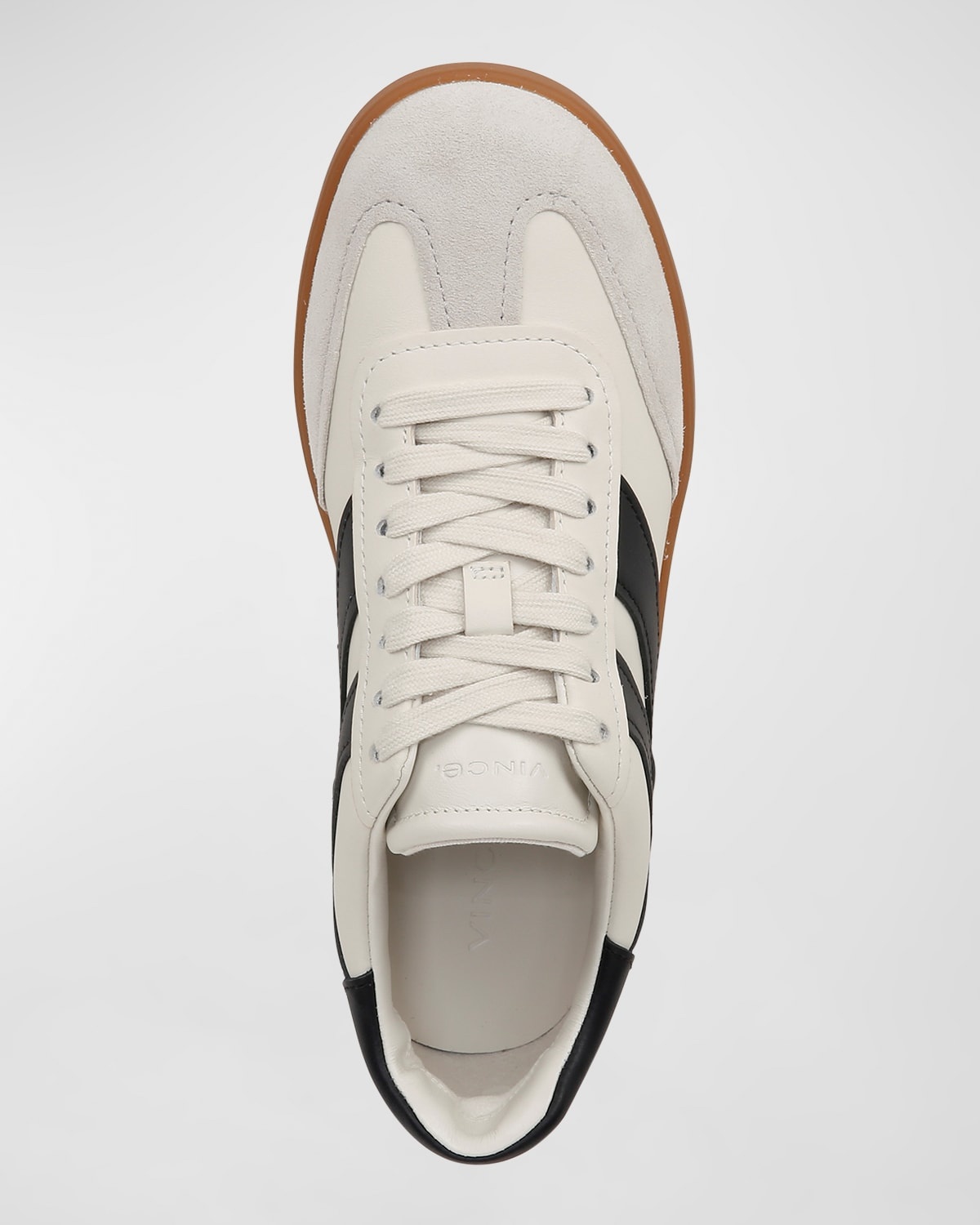 Oasis Mixed Leather Retro Sneakers - 4