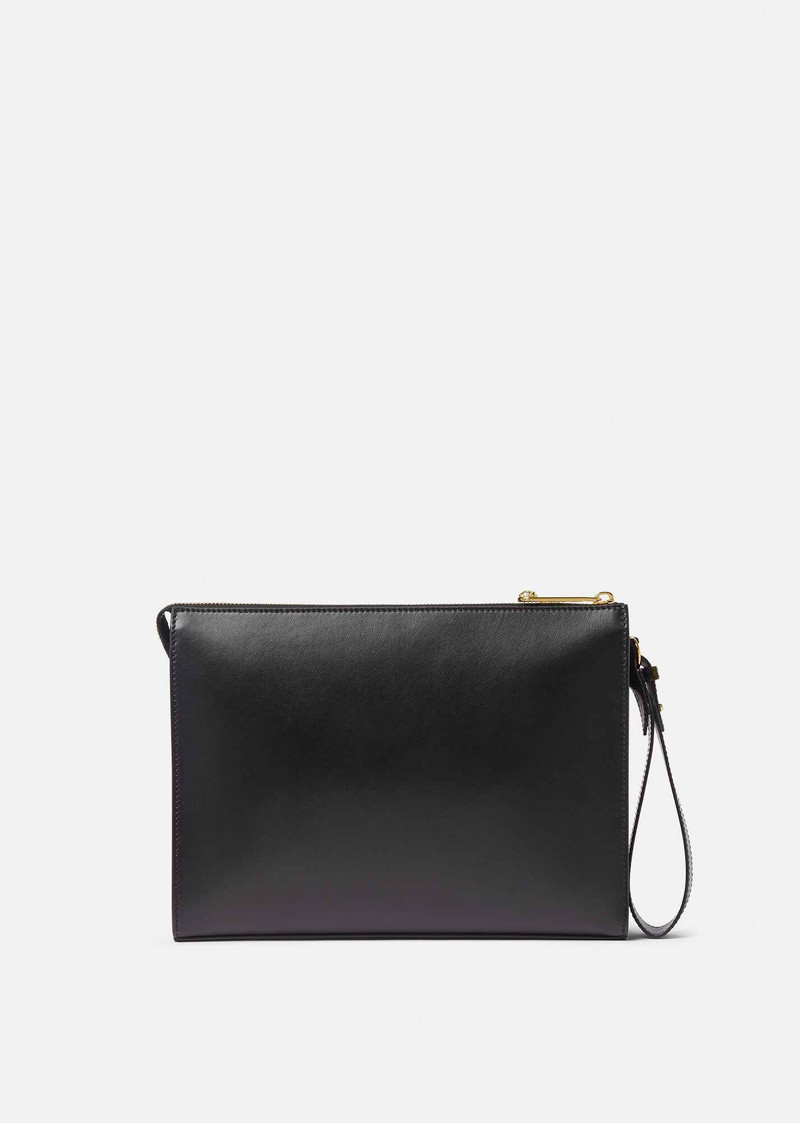 Fendace Logo Leather Pouch 3