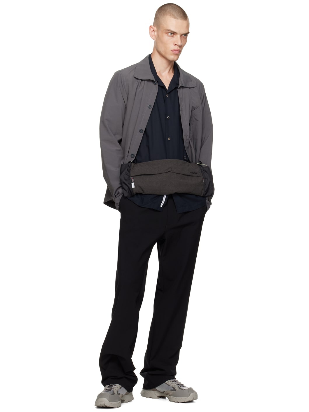 SSENSE Exclusive Black Hand Warmer Belt Bag - 4